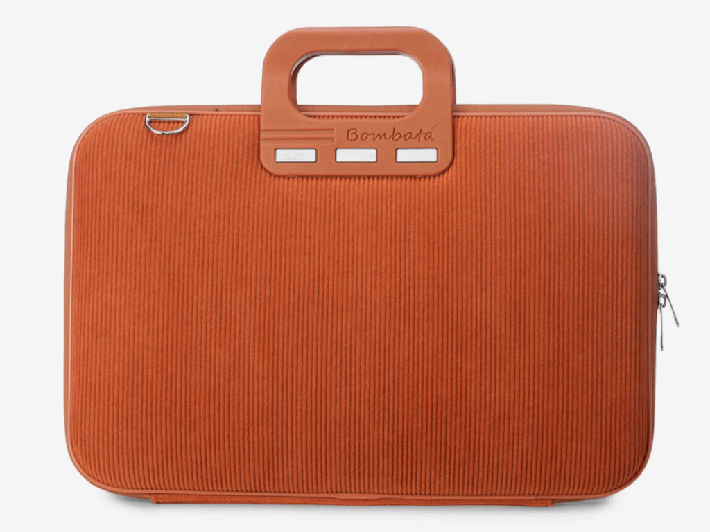 Bombata Torba  Velluto 15,6/16 Terracota